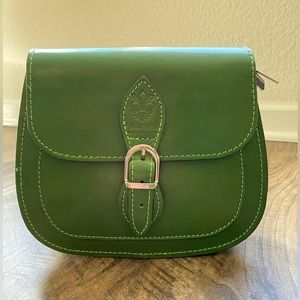 Italian Leather Purse From Florence